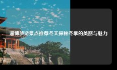淄博旅游景点推荐冬天探秘冬季的美丽与魅力