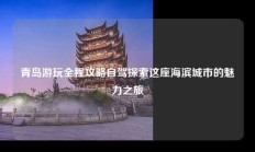 青岛游玩全程攻略自驾探索这座海滨城市的魅力之旅