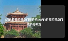 8月价格旅游景点门票价格2023年8月旅游景点门票价格概览