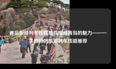 青岛旅游列车线路推荐探寻青岛的魅力——一条独特的旅游列车线路推荐