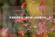 天津旅游景点门票价格一日游多少钱
