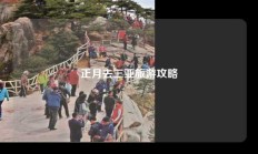 正月去三亚旅游攻略