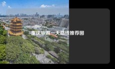 重庆旅游一天路线推荐图