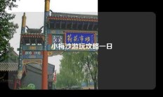 小梅沙游玩攻略一日