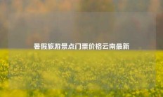 暑假旅游景点门票价格云南最新