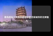 青岛游玩三天的攻略图探索这座城市的无限魅力