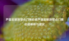 芦笛岩旅游景点门票价格芦笛岩旅游景点门票价格解析与建议