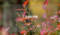 广岛游玩攻略