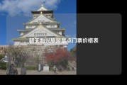 韶关始兴旅游景点门票价格表