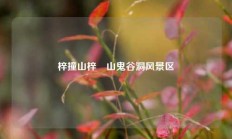 梓撞山梓橦山鬼谷洞风景区