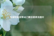 安徽的旅游景点门票价格表及图片