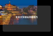北京大学游玩攻略地方