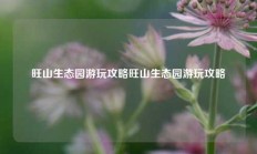 旺山生态园游玩攻略旺山生态园游玩攻略