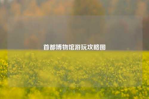 首都博物馆游玩攻略图
